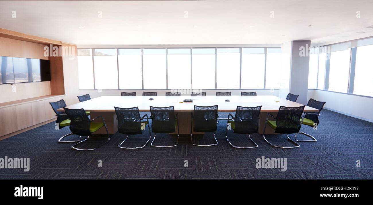 board room, meeting room, board rooms, boardroom, meeting rooms Stock Photo
