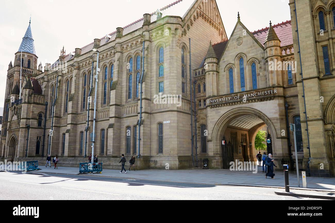 university of manchester Stock Photo
