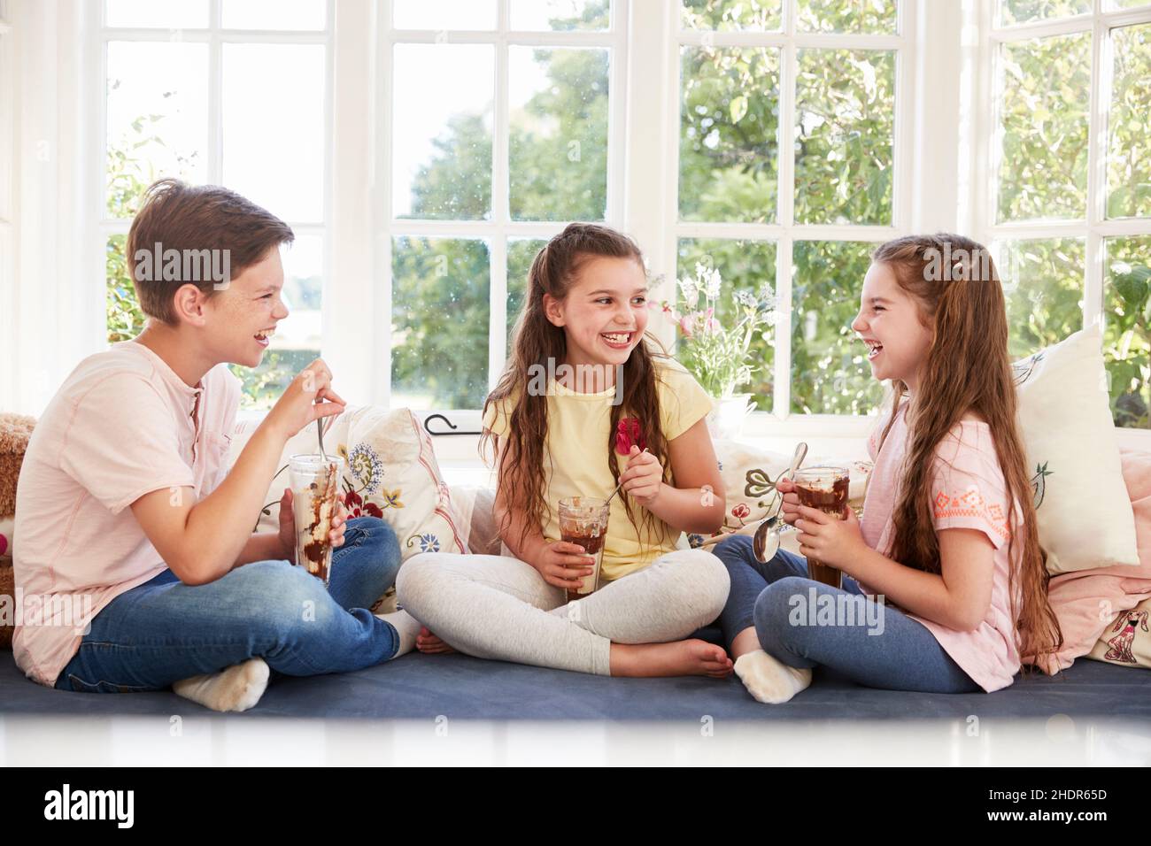 eating, children, ice cream, friends, eat, childs, kid, kids, ice