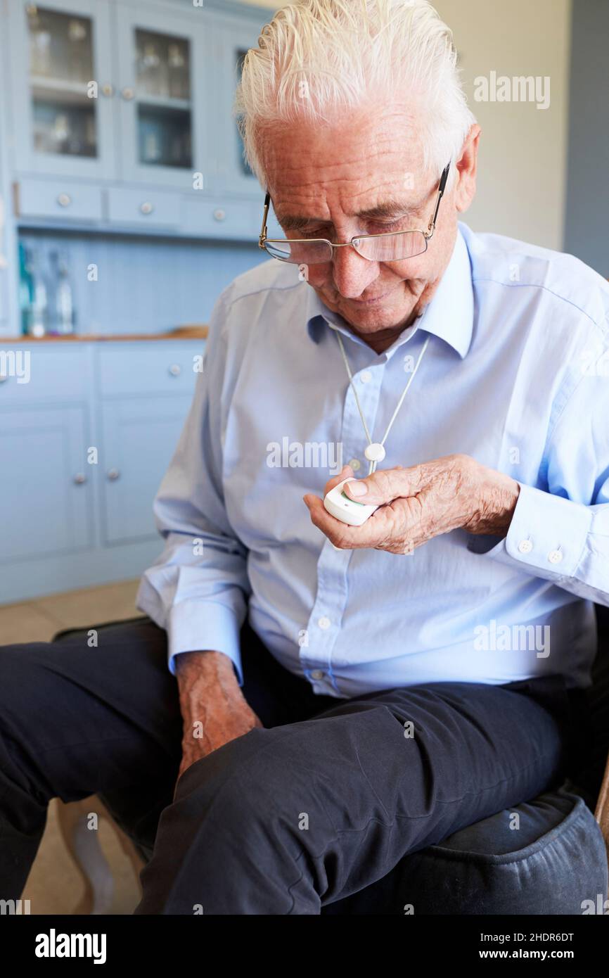 senior, home, emergency, house alarm, house emergency call, Wireless bell, elderly, old, seniors