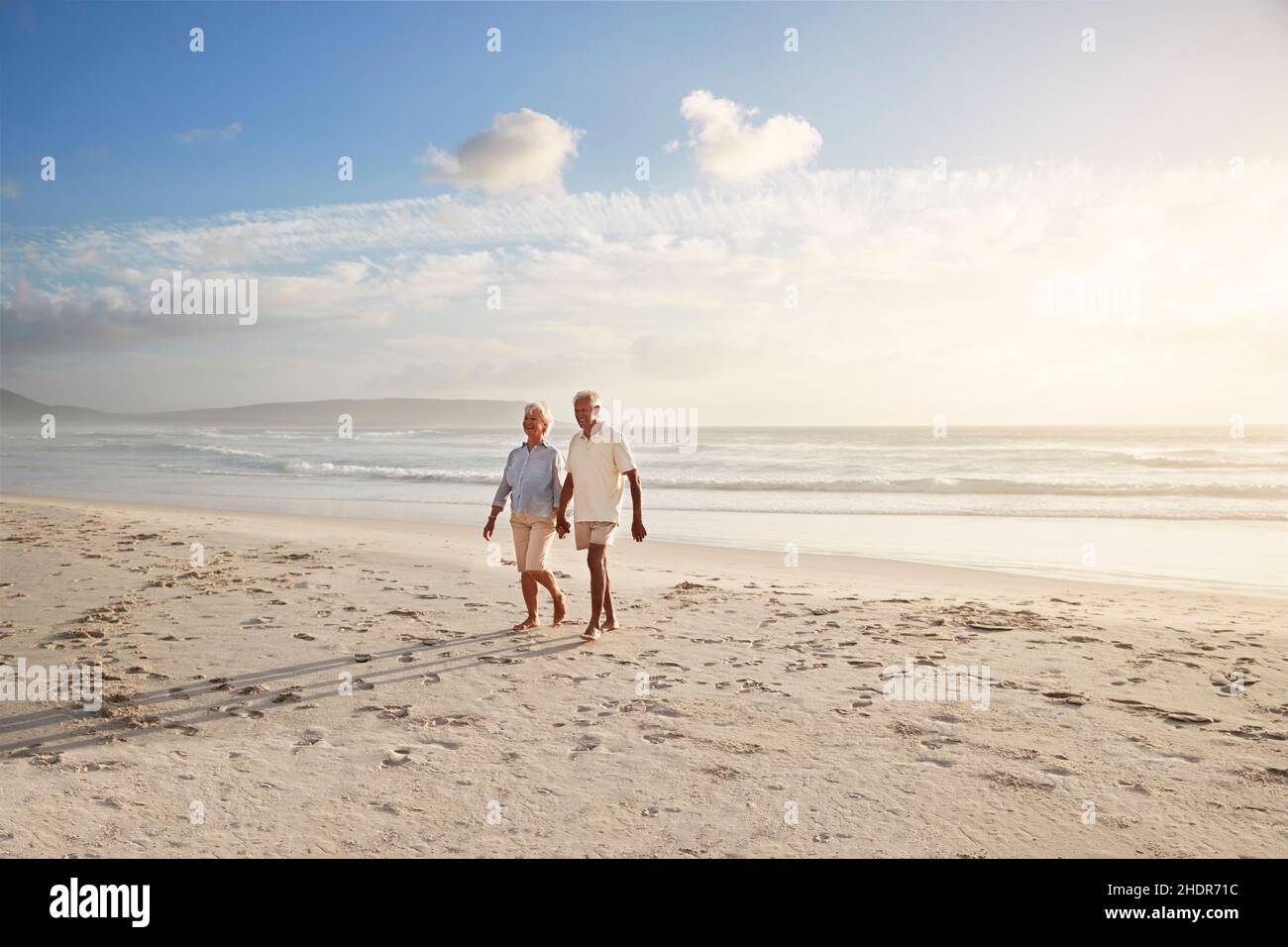 Older people in beach wear hi-res stock photography and images - Alamy
