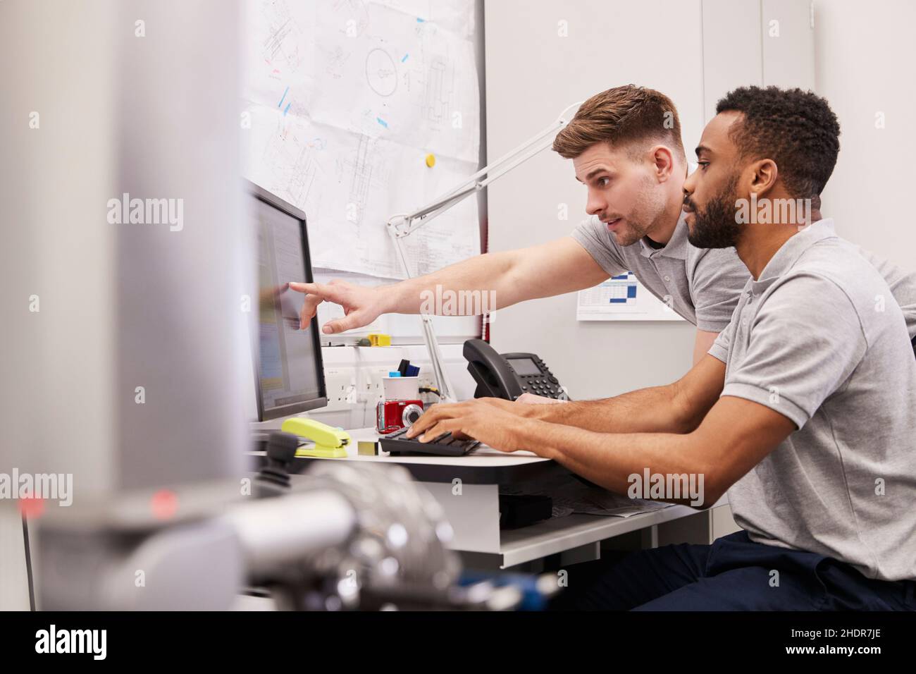 engineering, manufacturing, colleagues, computer controlled, colleague ...