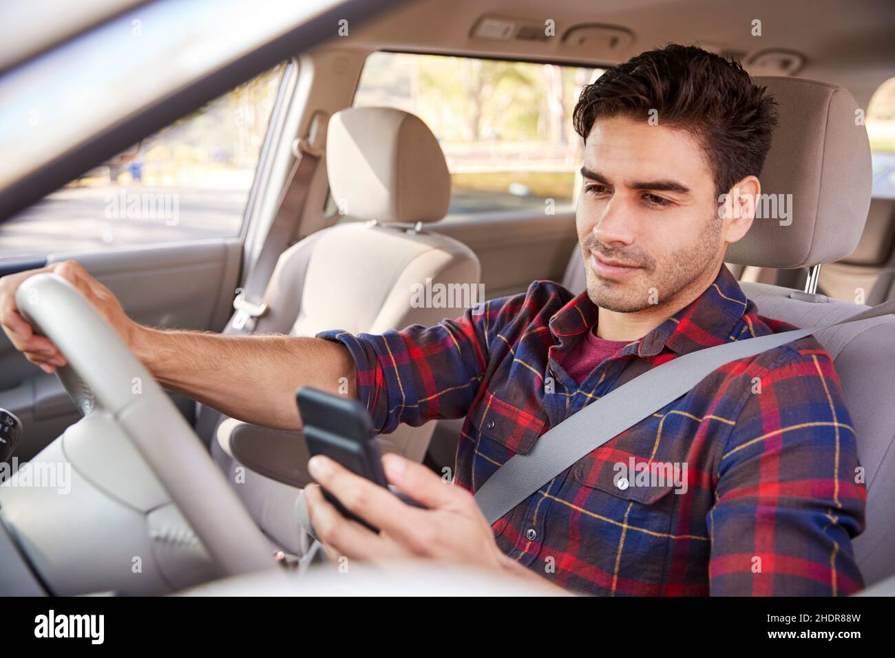 using, car trip, smart phone, car journey, car ride, drive, driving