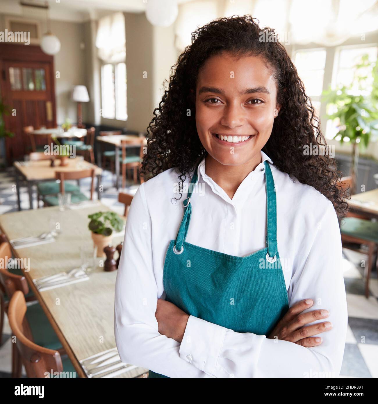restaurant, waitress, restaurants Stock Photo - Alamy