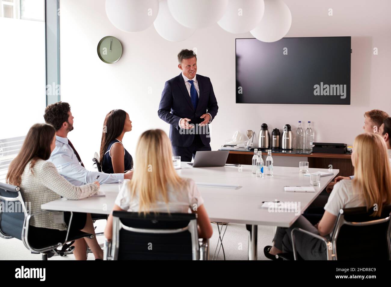 Group three executive persons hi-res stock photography and images - Alamy