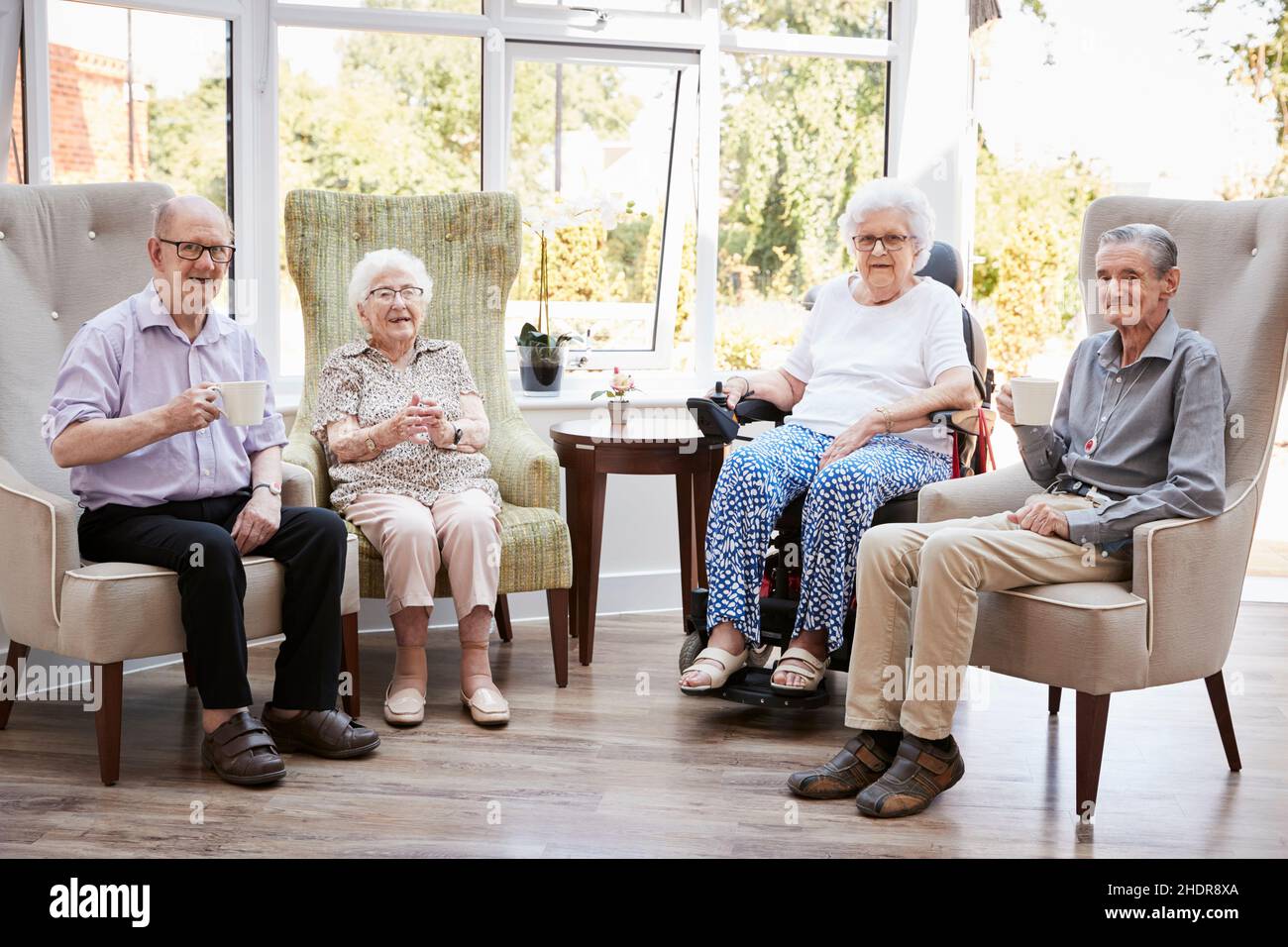 nursing home, retirement home, senior-wg, elderly care, nursing homes, retired, retirement homes Stock Photo
