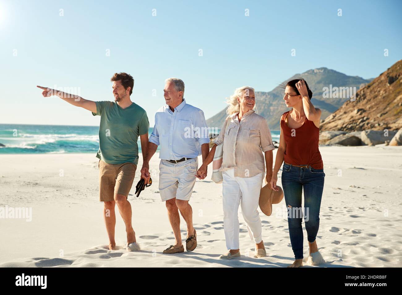 beach, vacation, family, beaches, seaside, vacations, families Stock