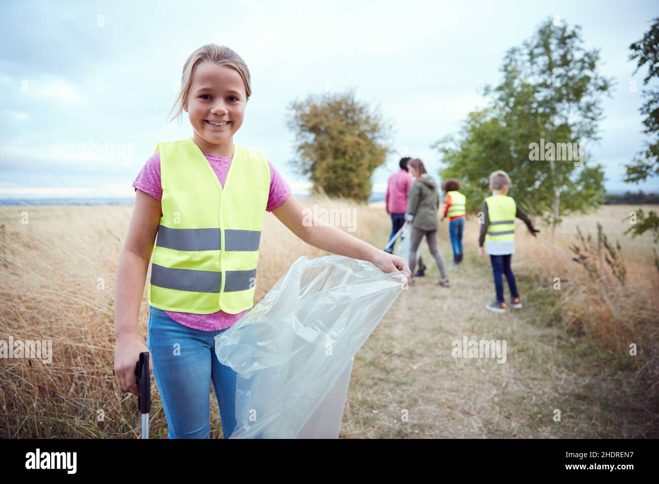 collecting, waste, garbage bag, wastes, garbage bags Stock Photo Alamy