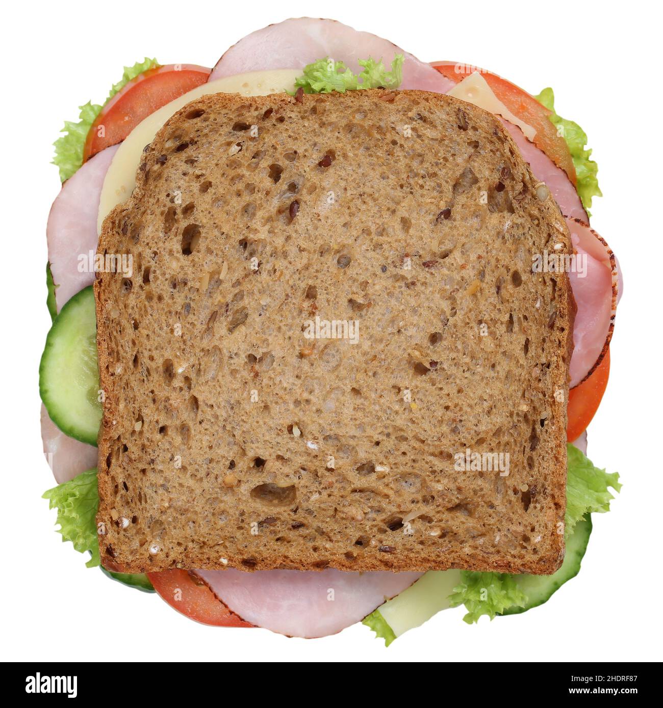 ham, packed lunch, hams, packed lunchs Stock Photo Alamy