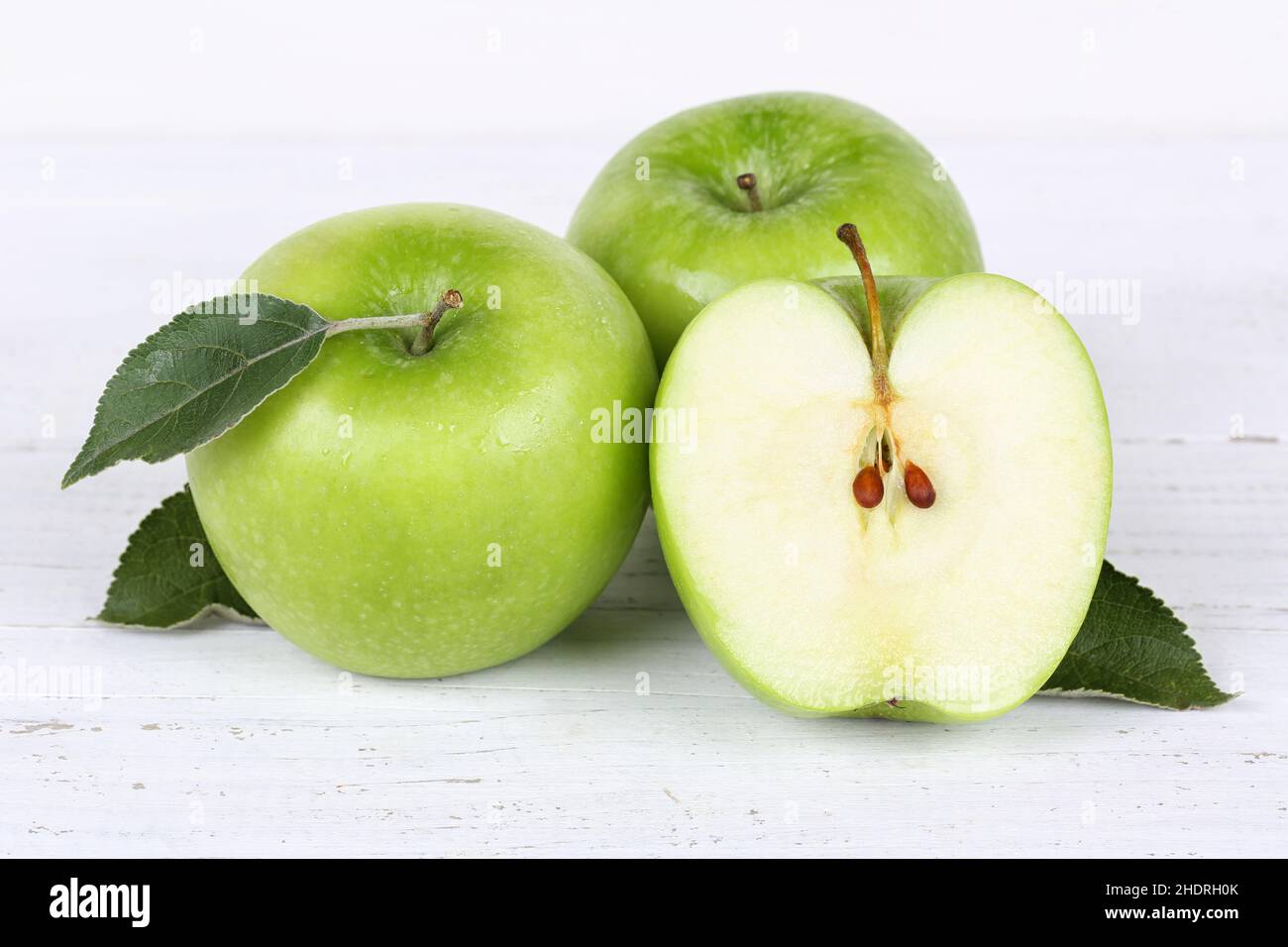 granny smith, apple variety, granny smiths, apple varieties Stock Photo