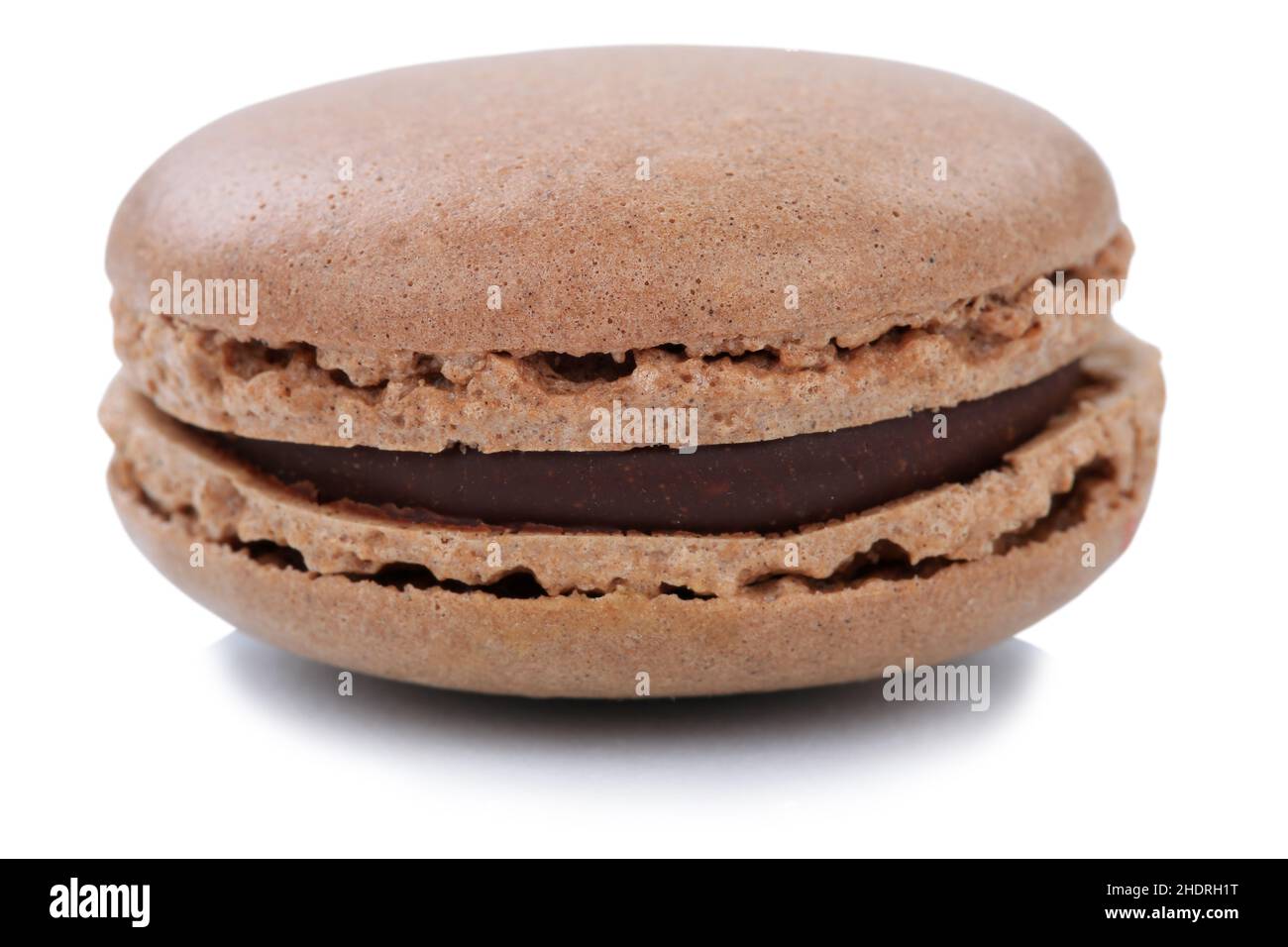 chocolate, macaron, chocolates, macarons Stock Photo