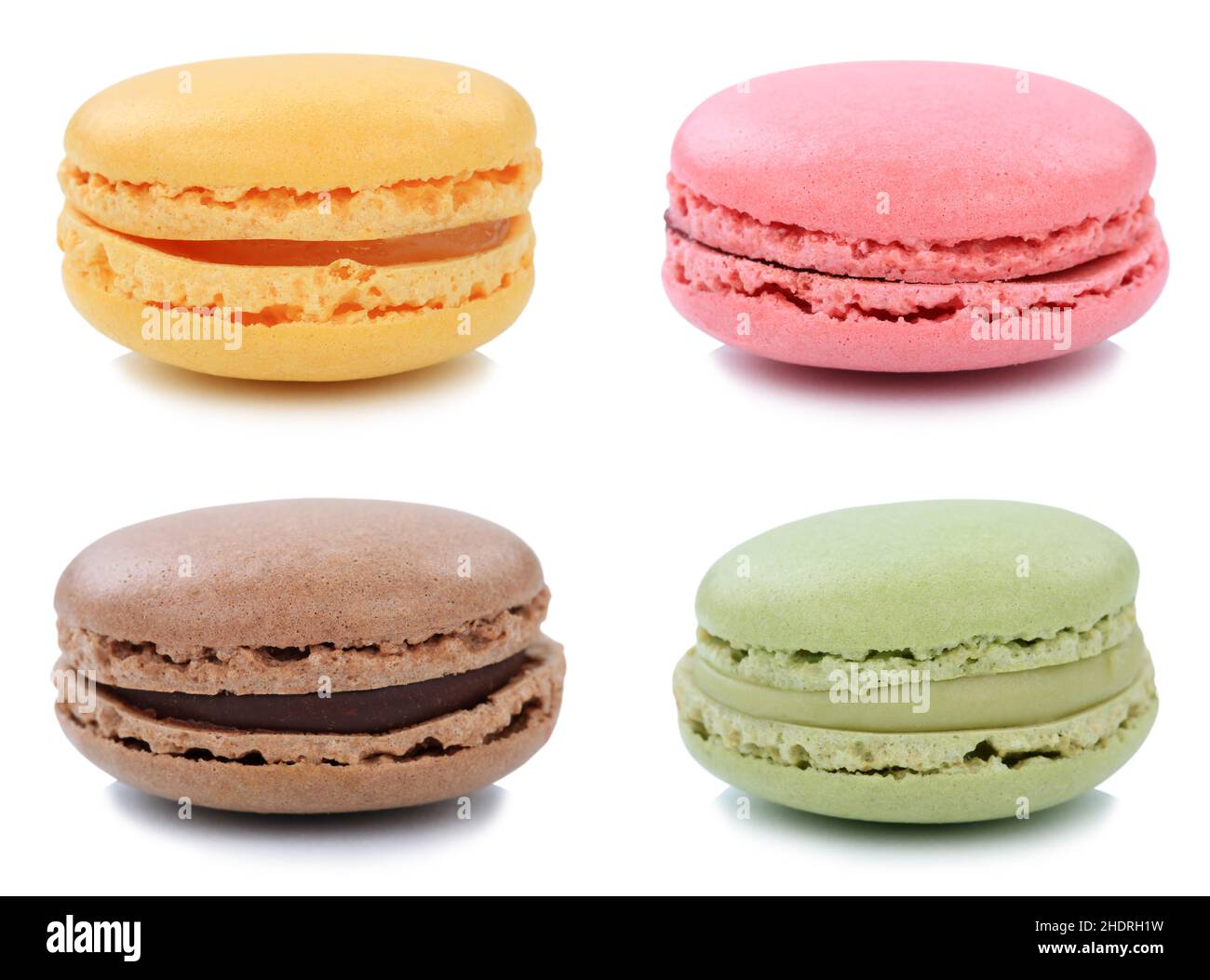 assortment, variety, macaron, assortments, varieties, macarons Stock
