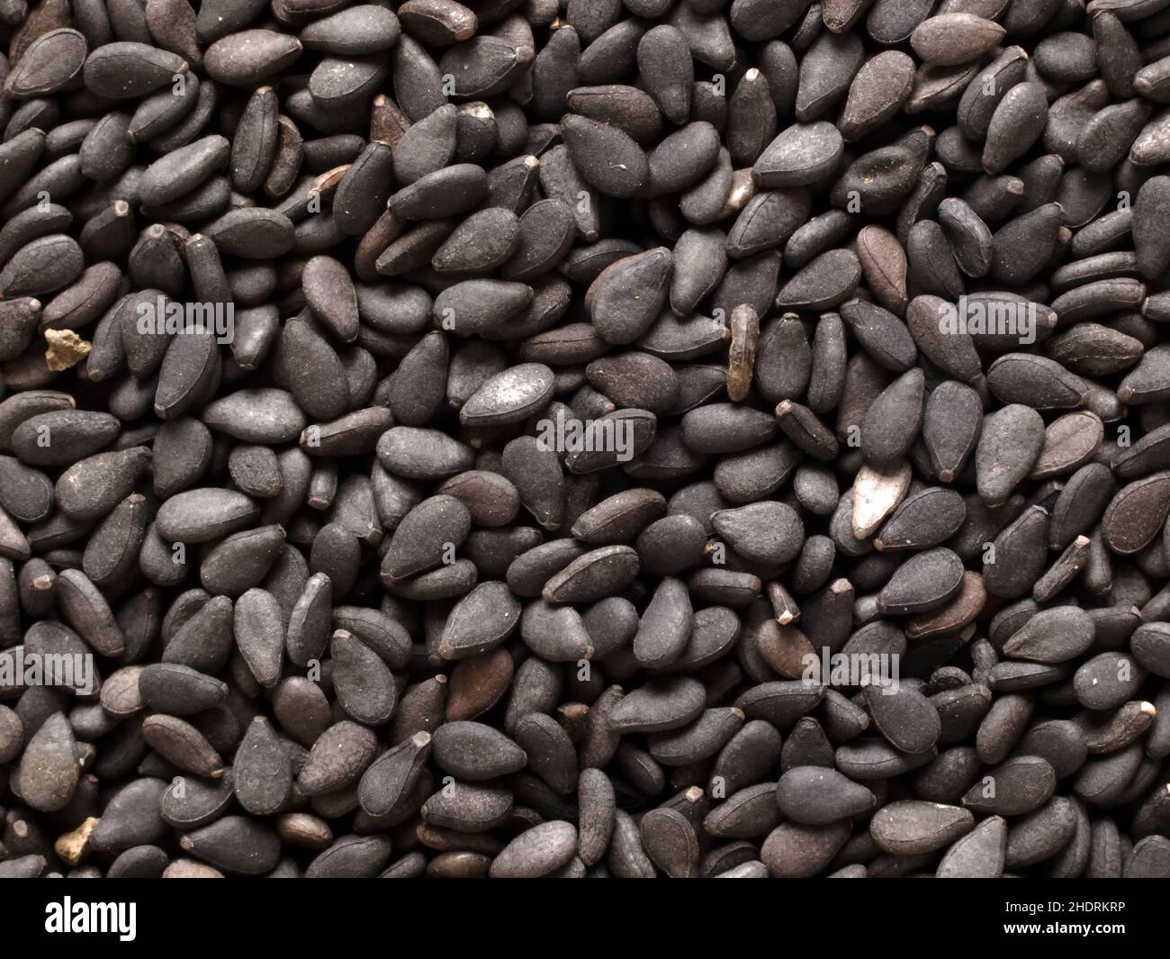 Black sesame full frame hi-res stock photography and images - Alamy