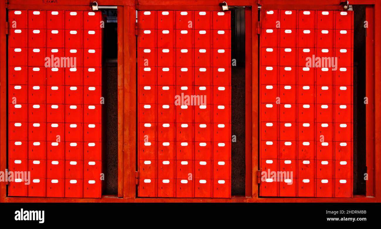 mailbox, po box, mailboxs, po boxs Stock Photo Alamy