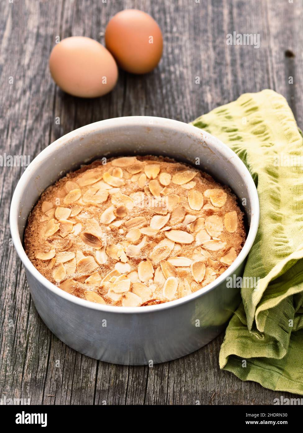 cake, almond cake, cakes, almond cakes Stock Photo
