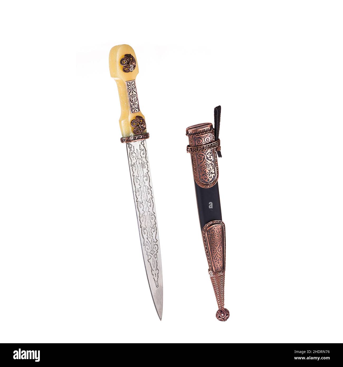 Swords on a white background illustration Stock Photo - Alamy