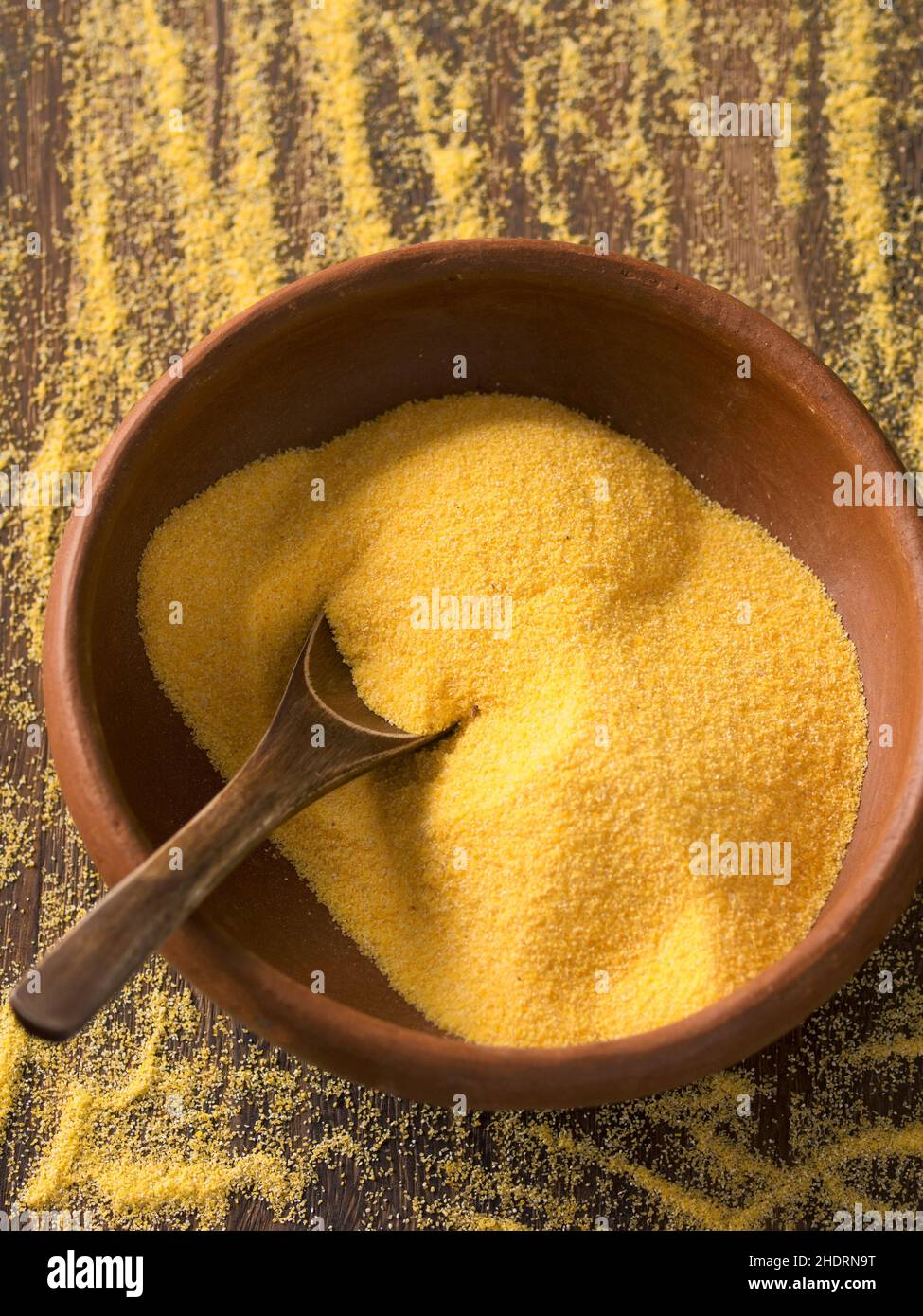 maize polenta, polentas Stock Photo Alamy