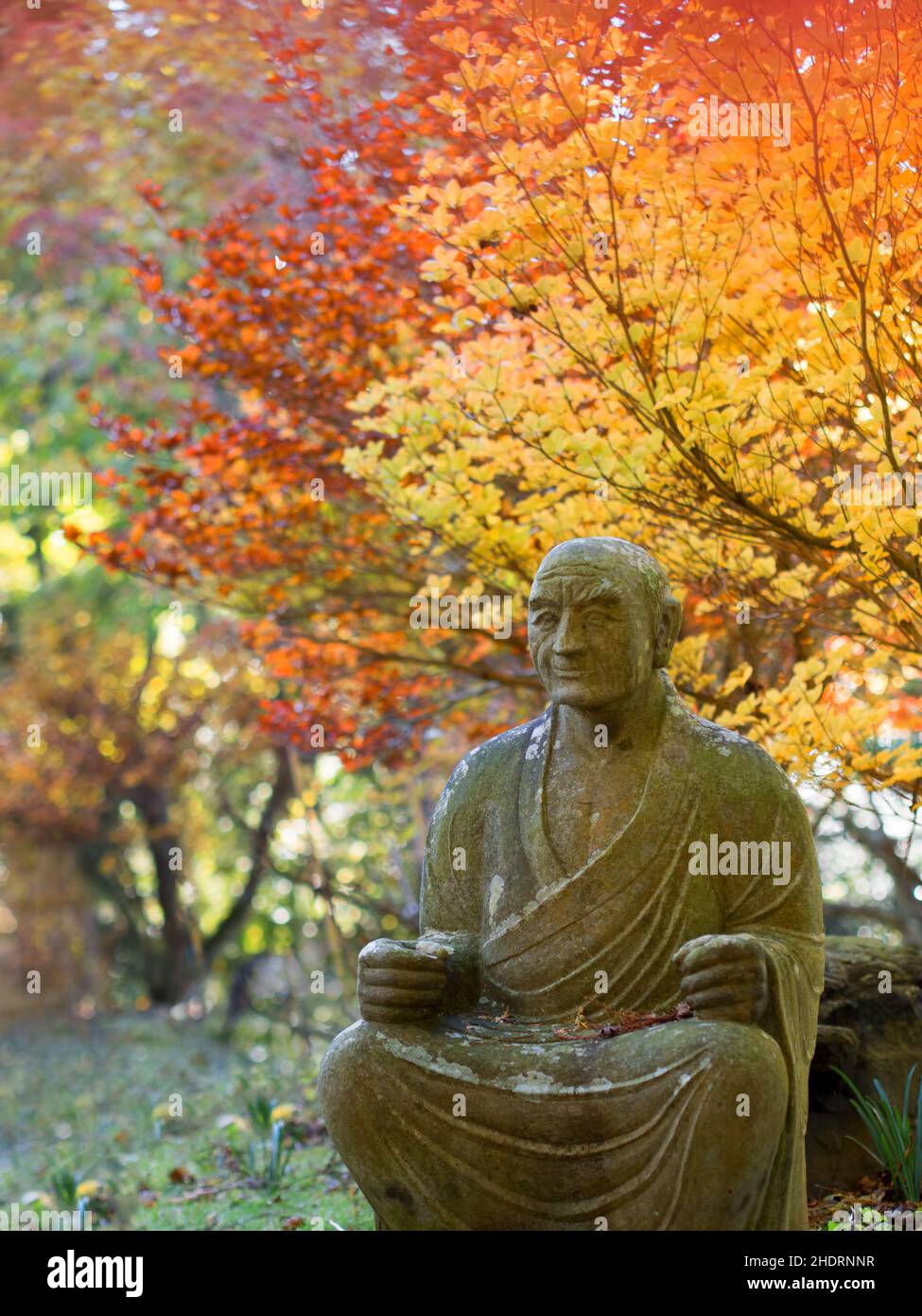 calm, meditating, serenity, statue, quiet, silent, tranquil, meditation, serenities, statues Stock Photo