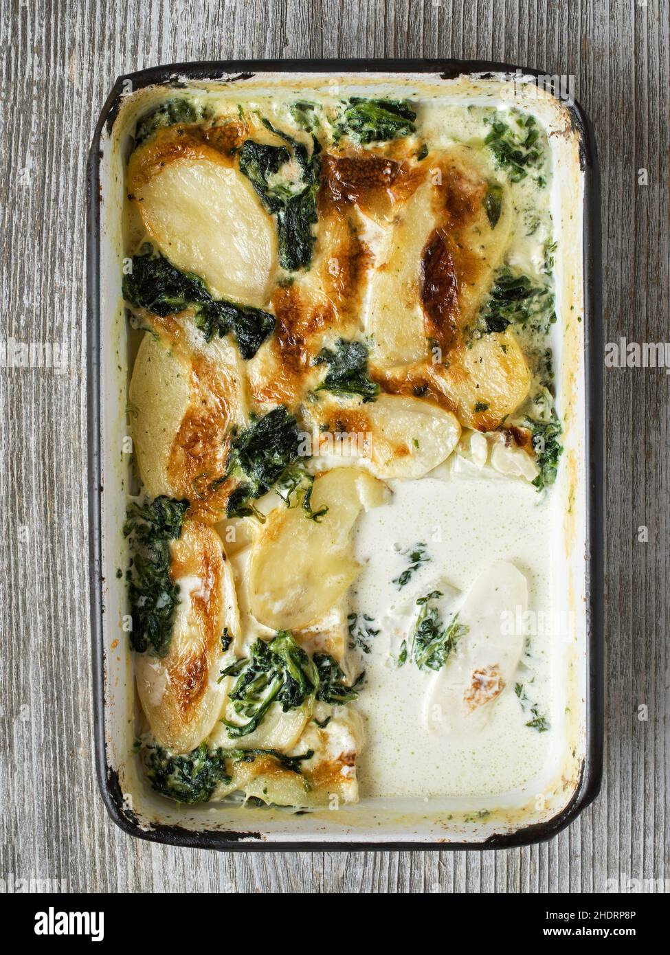 gratin, potato casserole, gratins, casserole, potato casseroles Stock