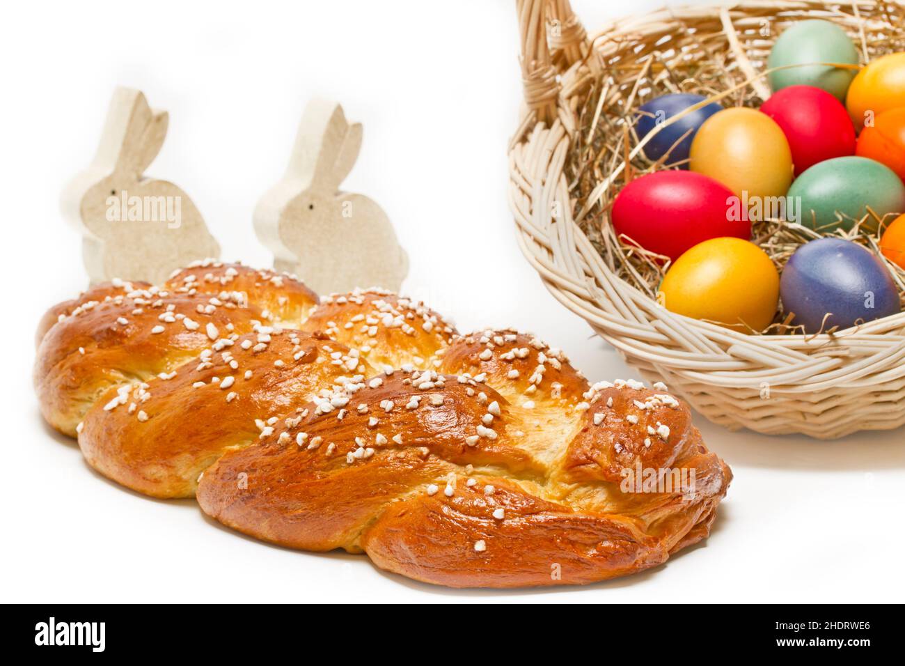 easter, white bread, easters, white breads Stock Photo