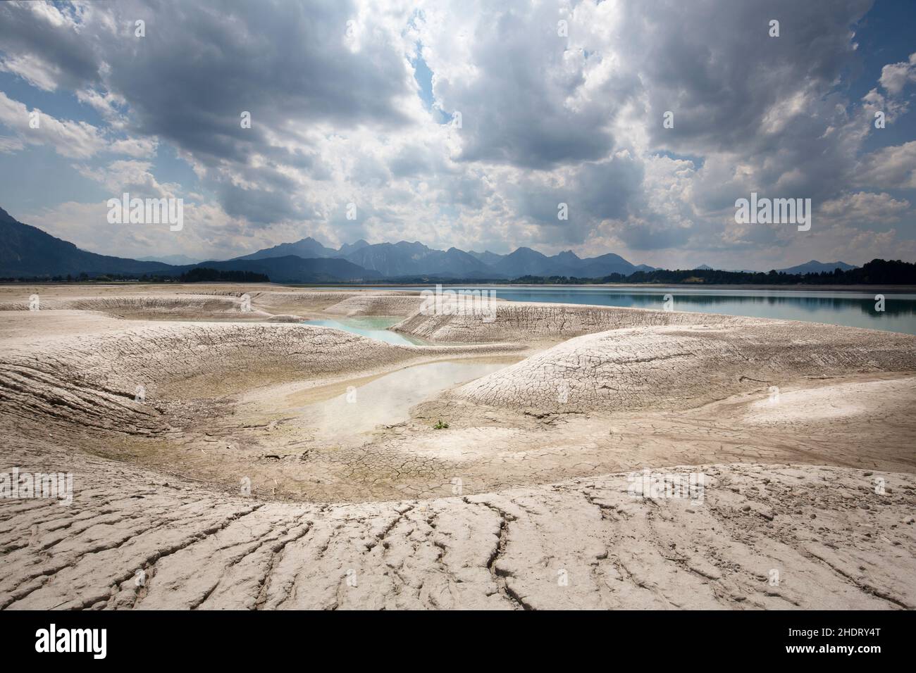 lake, drained, lakes, draineds Stock Photo Alamy