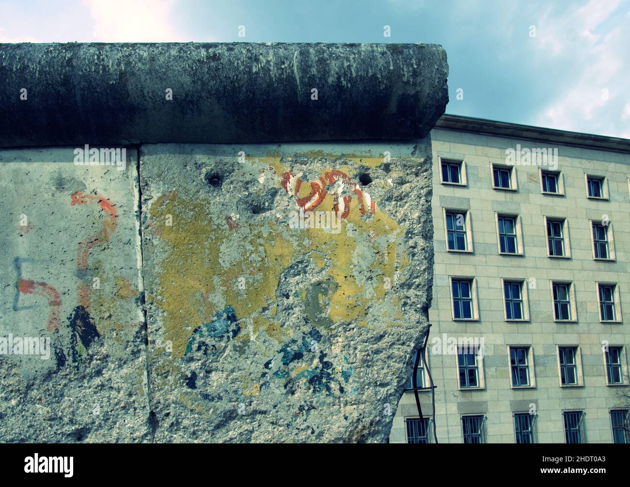 berlin wall Stock Photo