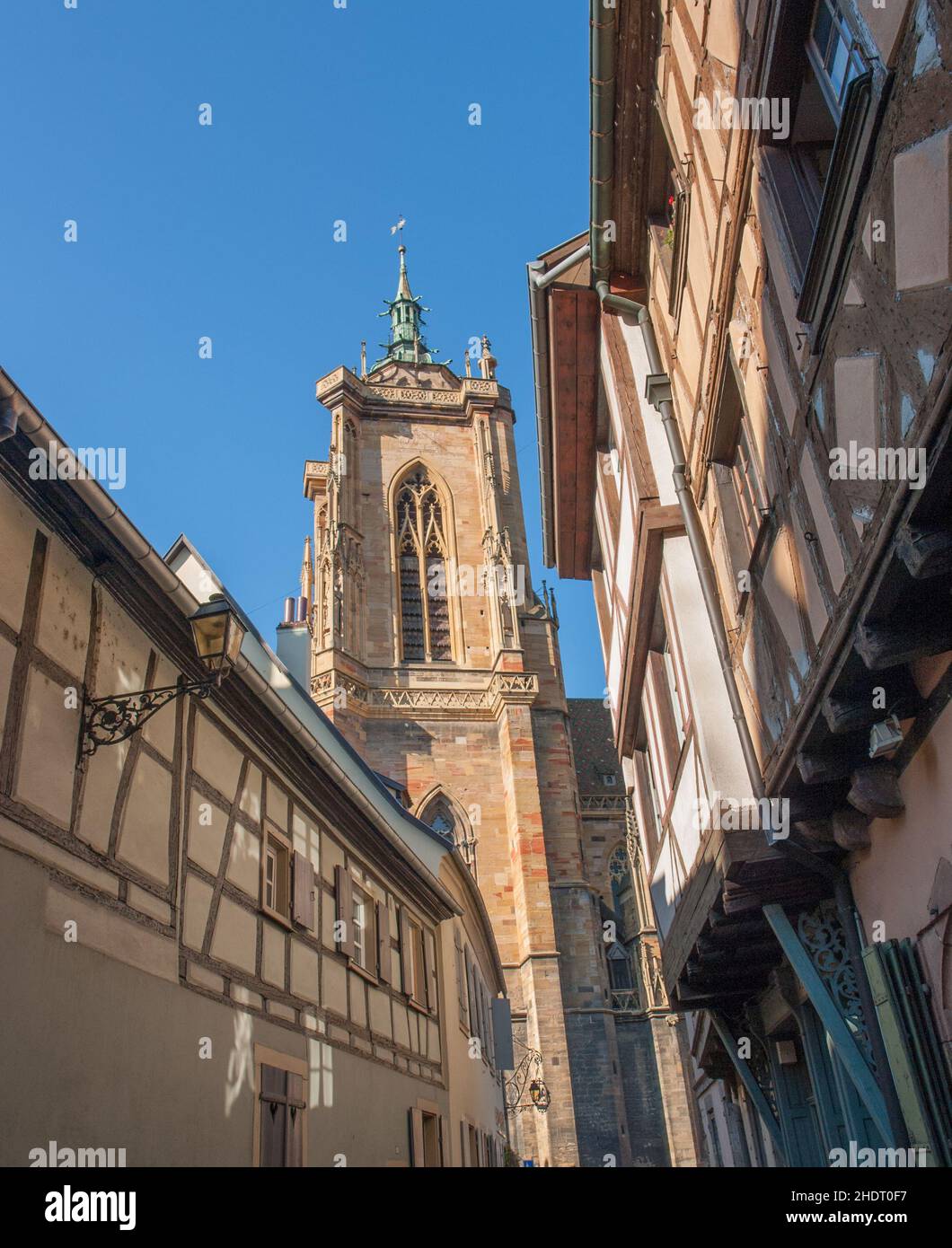 colmar, St Martin's Church, colmars Stock Photo - Alamy
