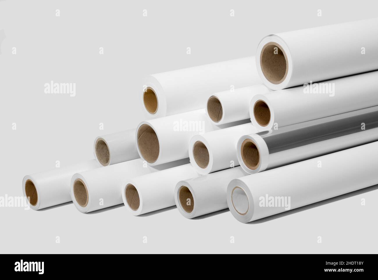 paper roll, foil, paper rolls, foils Stock Photo Alamy
