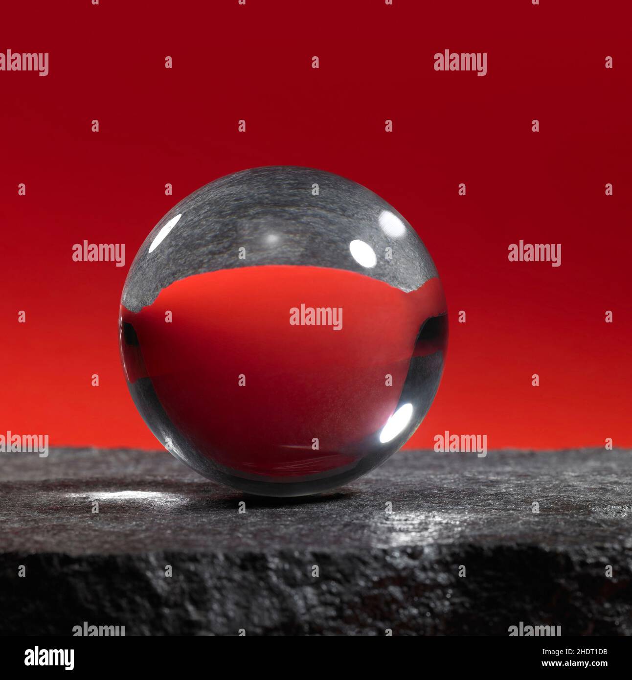 crystal ball, crystal balls Stock Photo Alamy