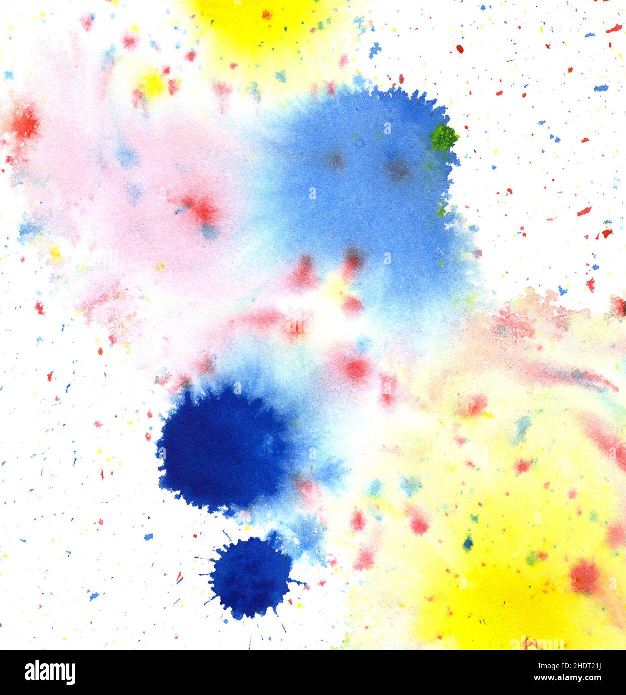 watercolors, paint splatter, ink blot, watercolor, paint splatters, ink blots Stock Photo