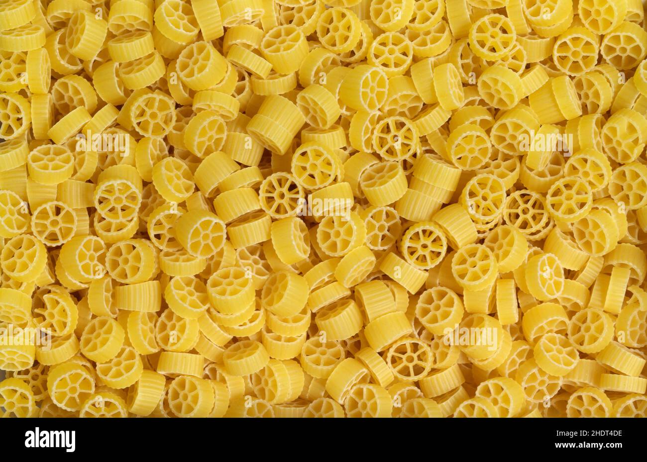 pasta, ruote, noddles, pastas Stock Photo