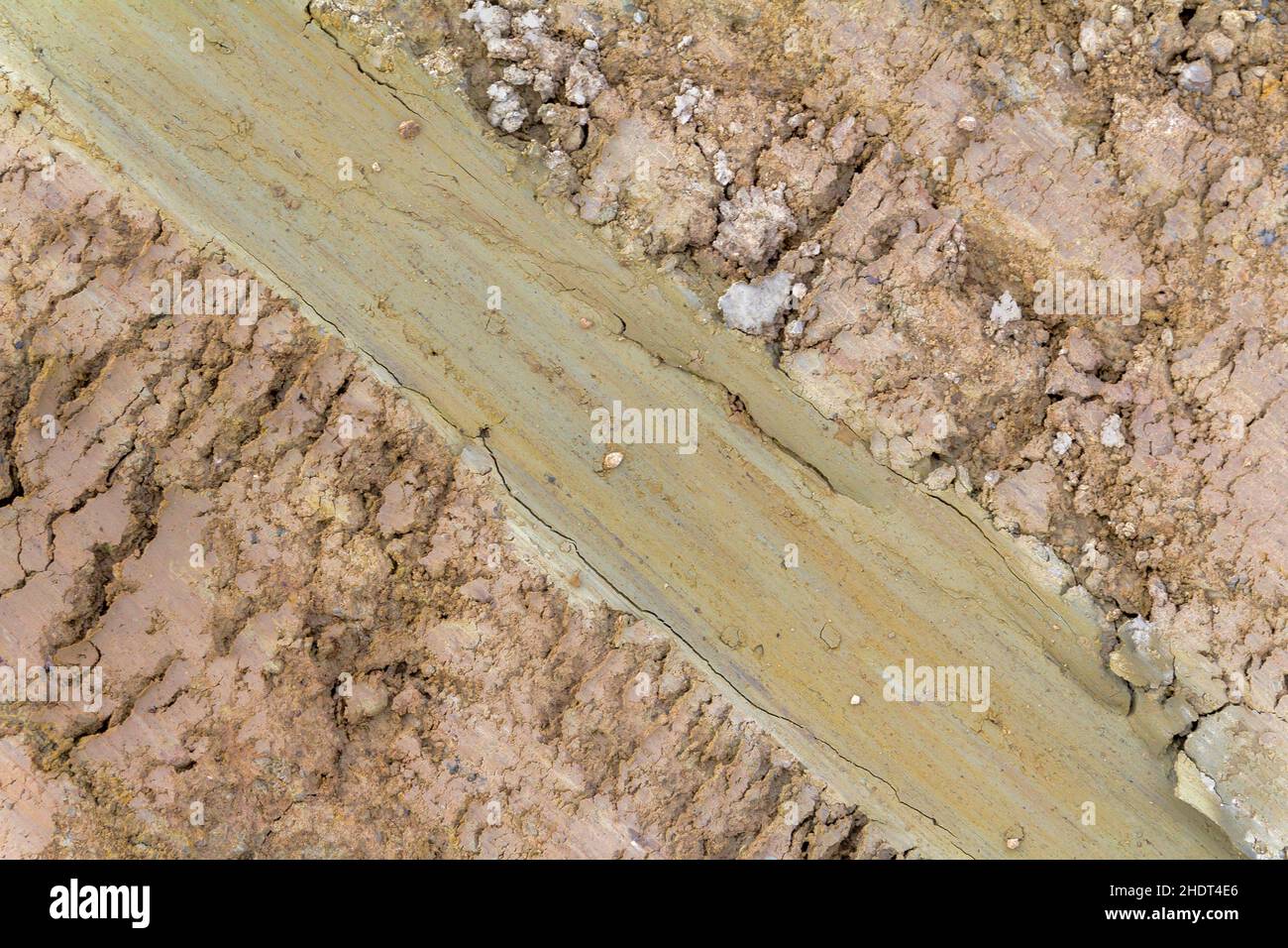 earth, clay, mud, earths, clays, muds Stock Photo