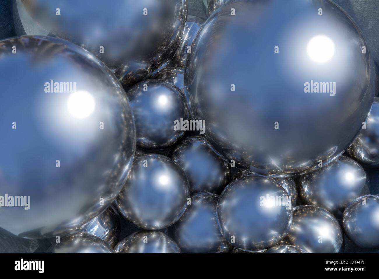 metal ball, metal balls Stock Photo Alamy