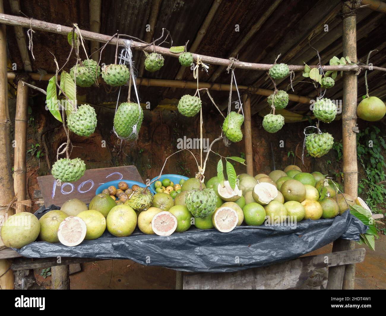 fruit stand, fruit stands Stock Photo Alamy
