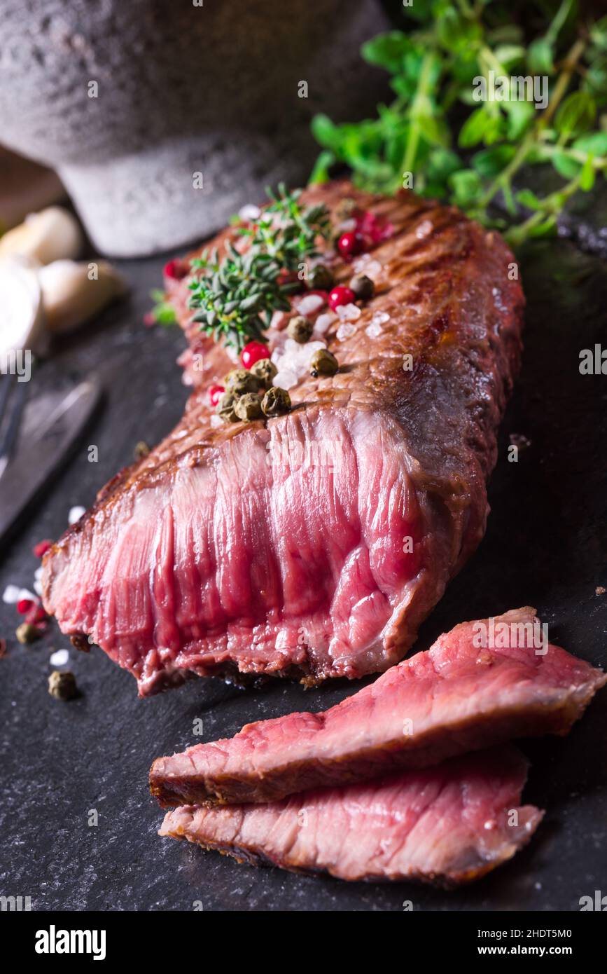 grooved, fillet steak, grooveds, beef, fillet, fillet steaks Stock