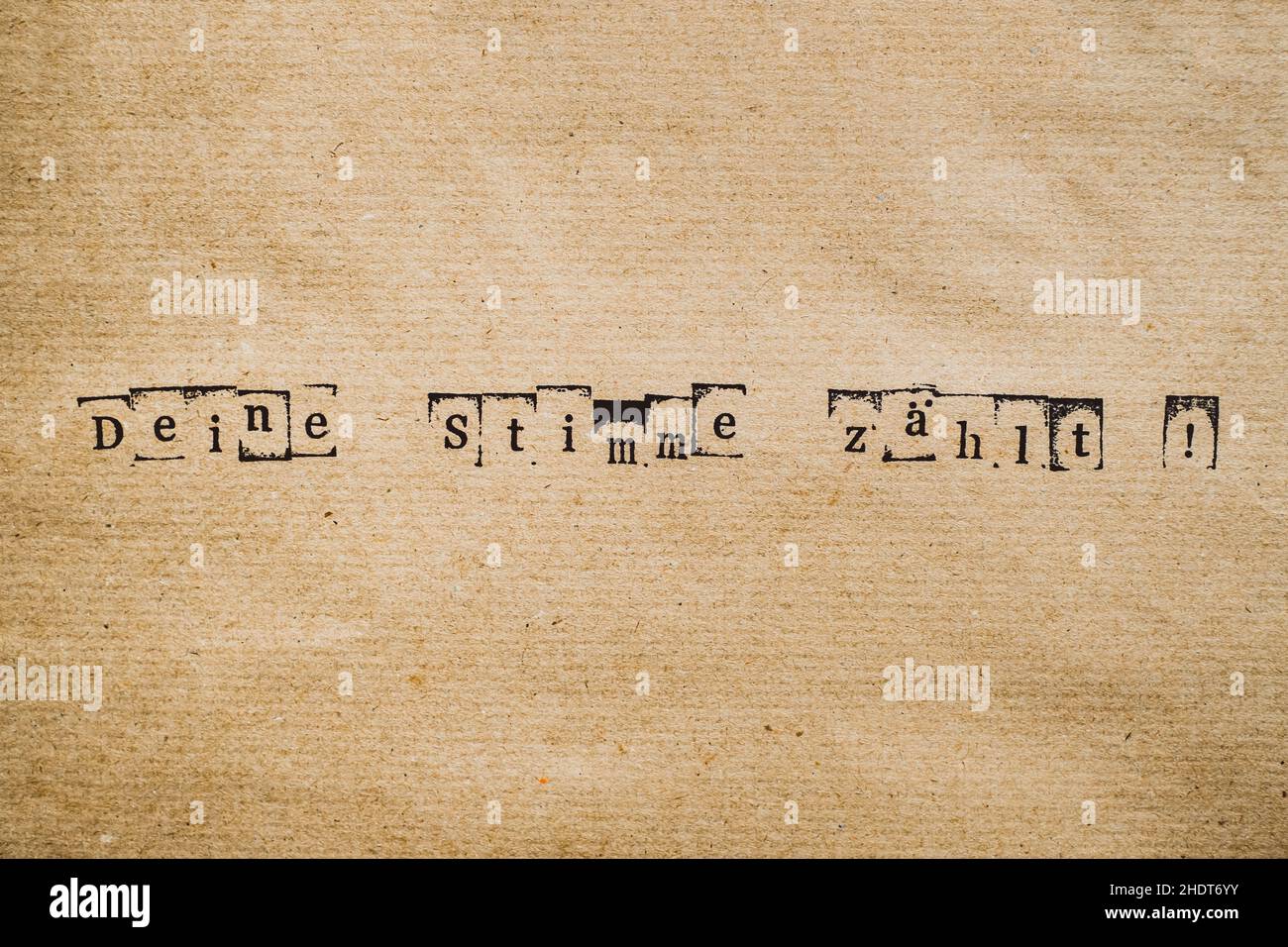 voters agree Stock Photo