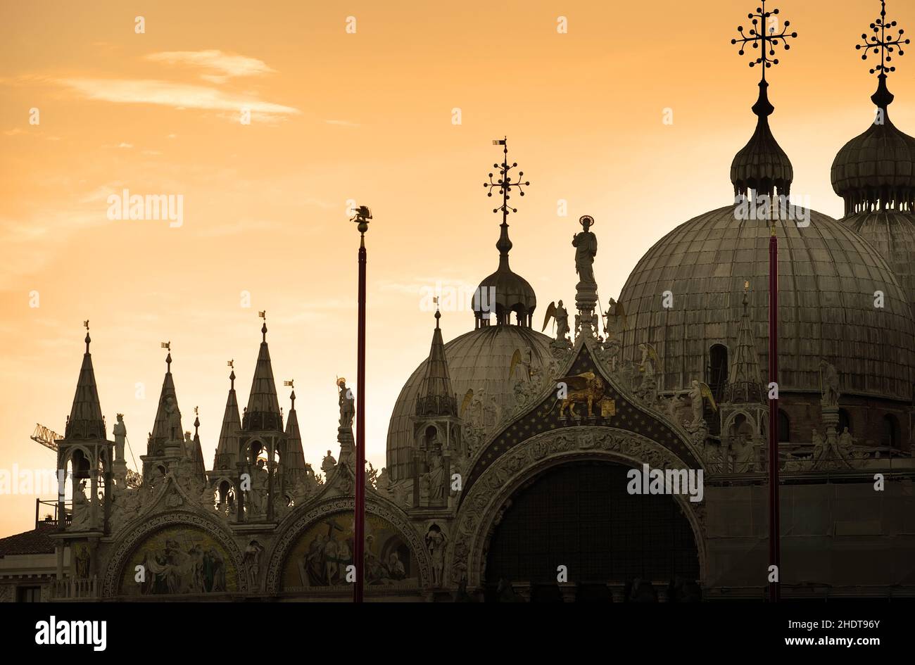 dome, st mark's cathedral, domes, st. mark's cathedrals Stock Photo