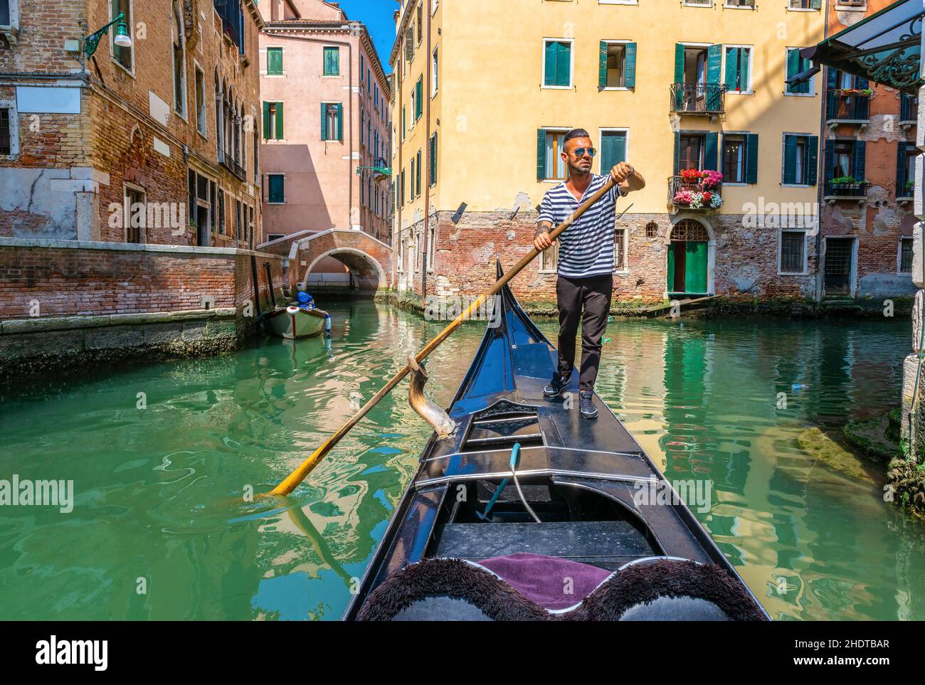 venice, gondolier, venices, gondoliers Stock Photo - Alamy
