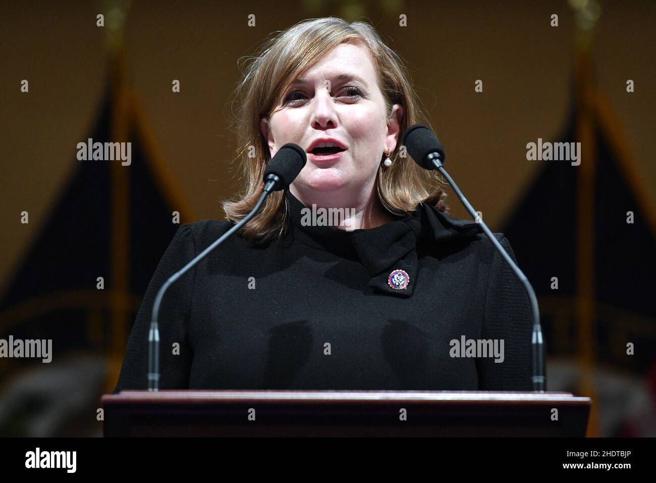 Rep. Lizzie Fletcher,D-TX, speaks as members share the recollections on ...