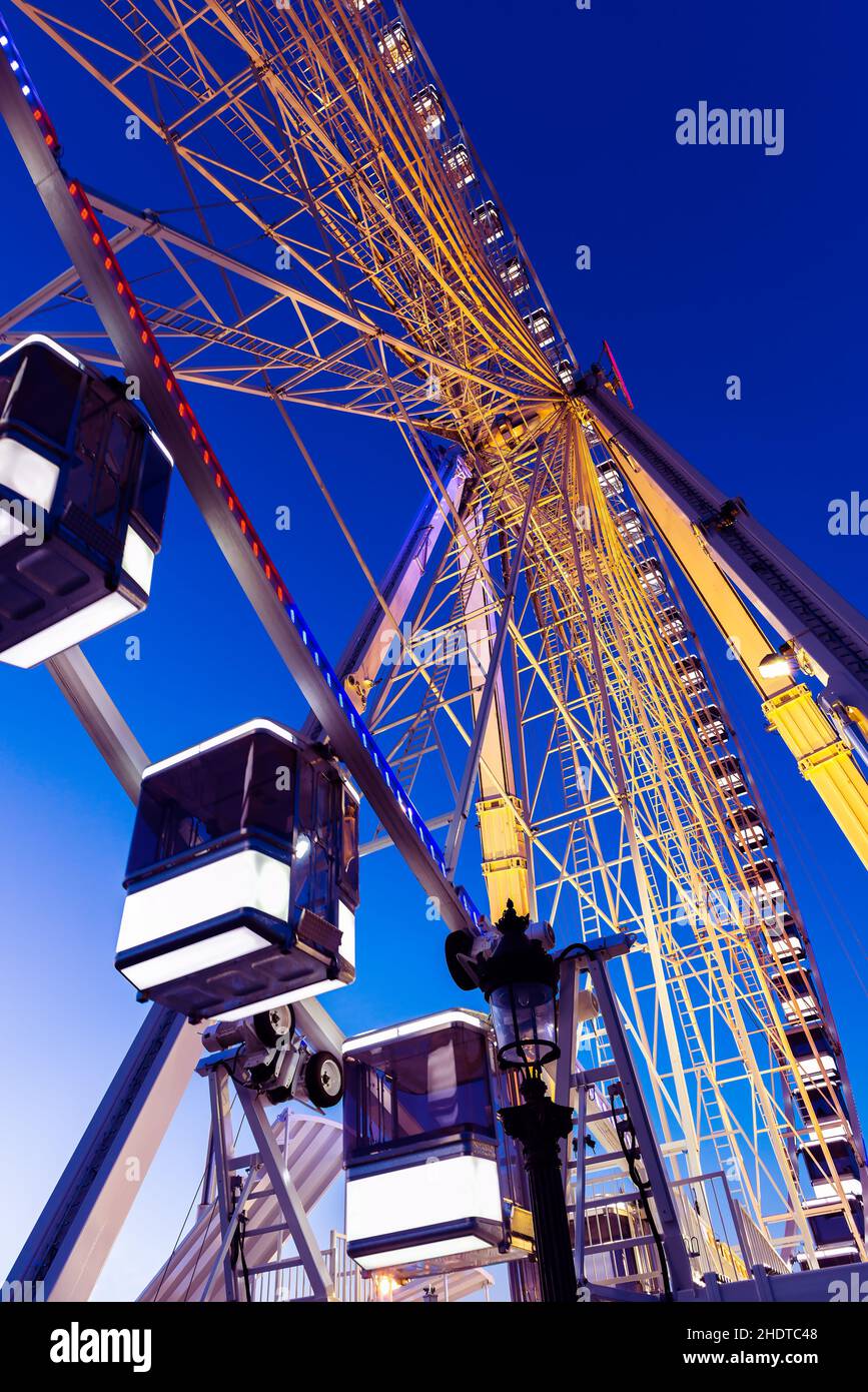 ferris wheel, ferris wheels Stock Photo Alamy