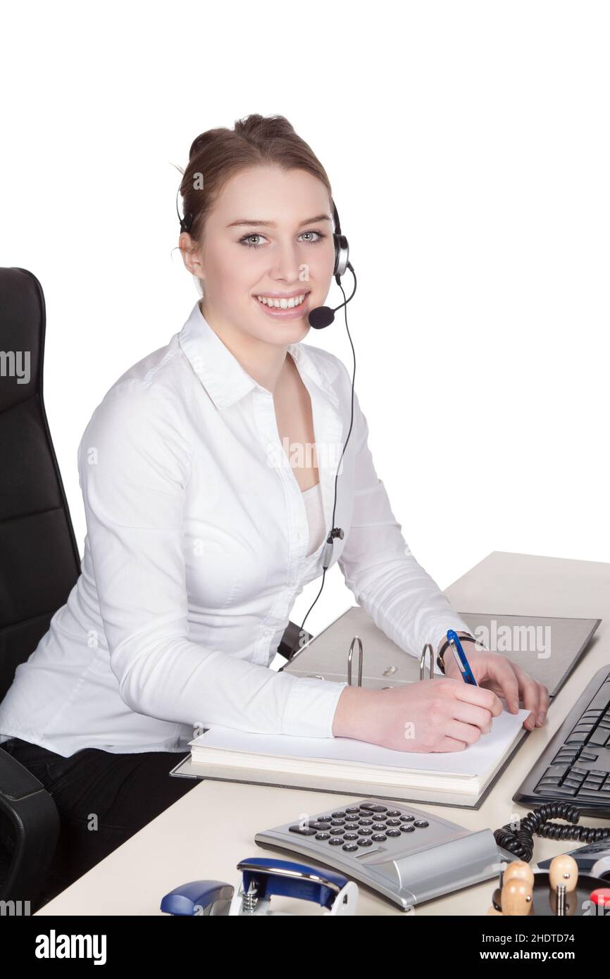 call center, hotline, phone operator, call centers, hotlines, phone operators Stock Photo