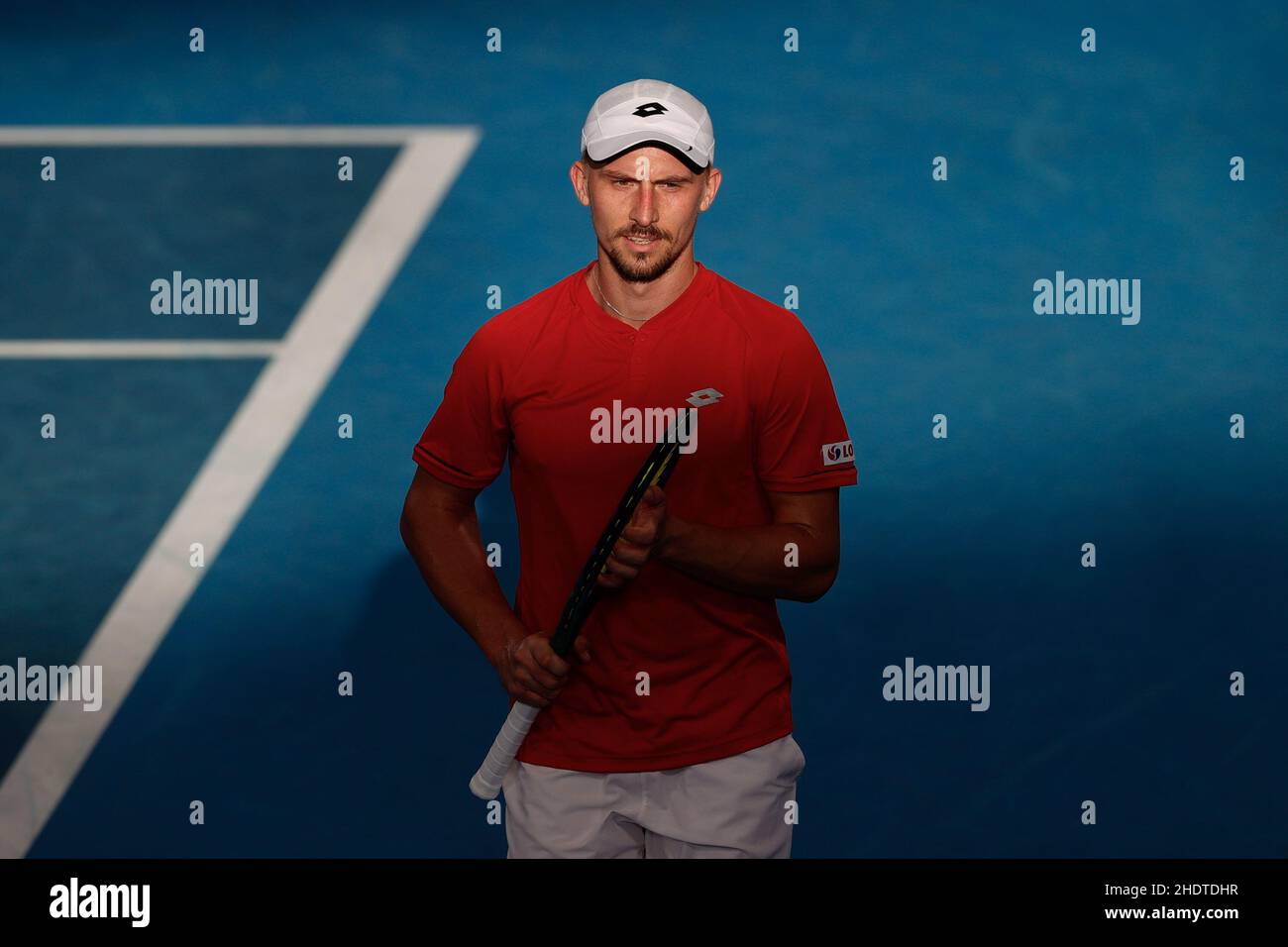 Sydney, Australia. 07th Jan, 2022. Jan Zielinski of Team Poland looks