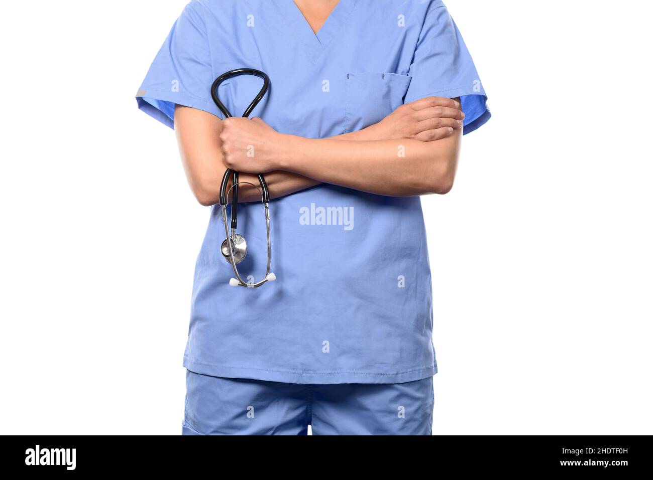 stethoscope, nurse, scrubs, stethoscopes, nurses Stock Photo