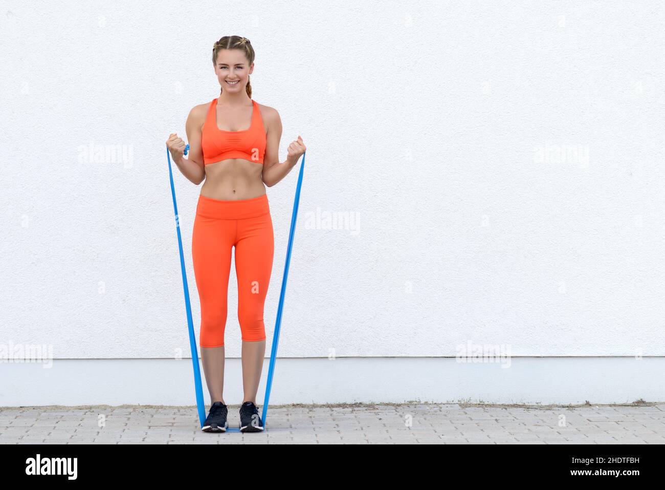 gymnastics, rubber band, sportswoman, exercise, exercising, gyms