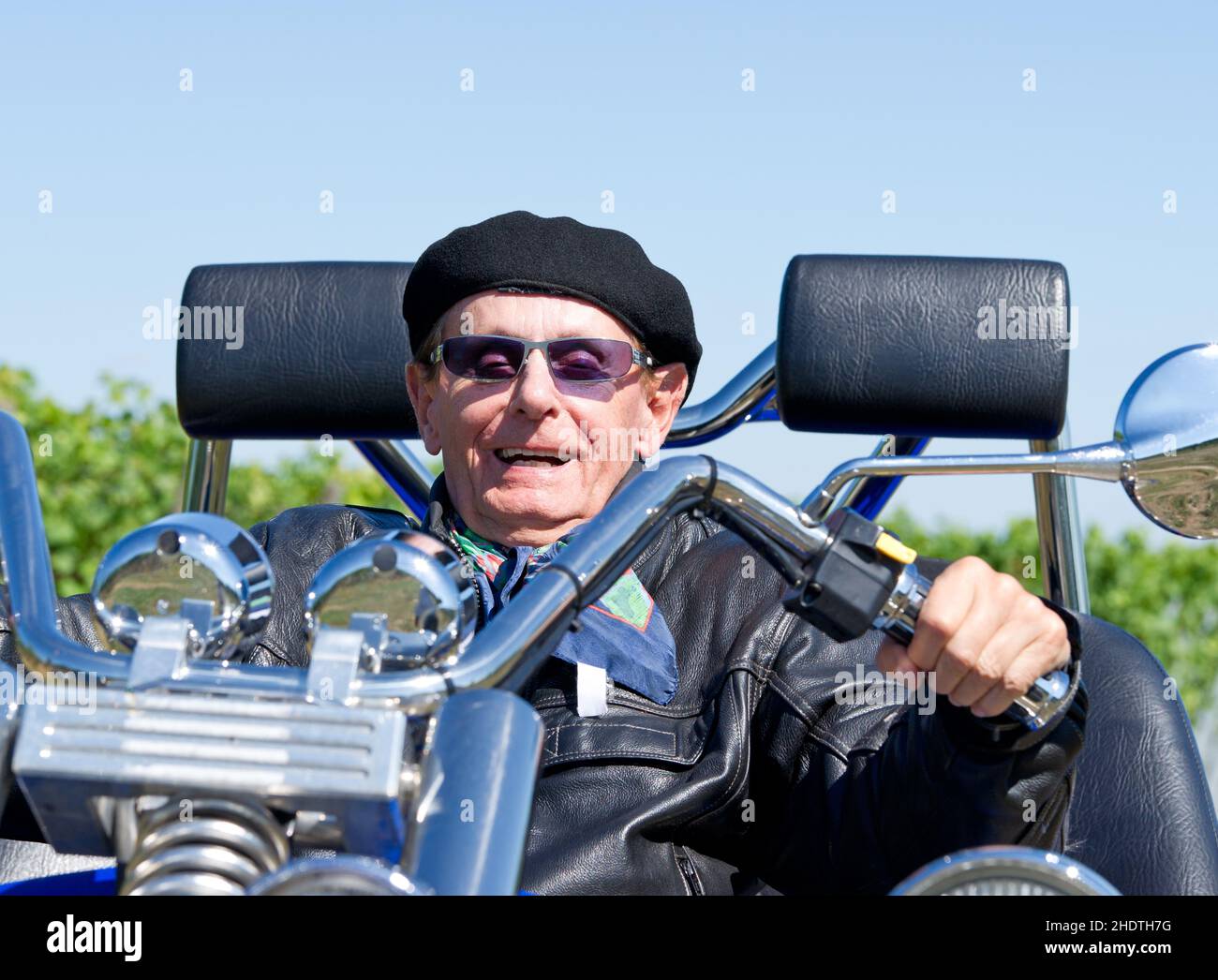 senior, active seniors, motorcycle, chopper, elderly, old, seniors, fit