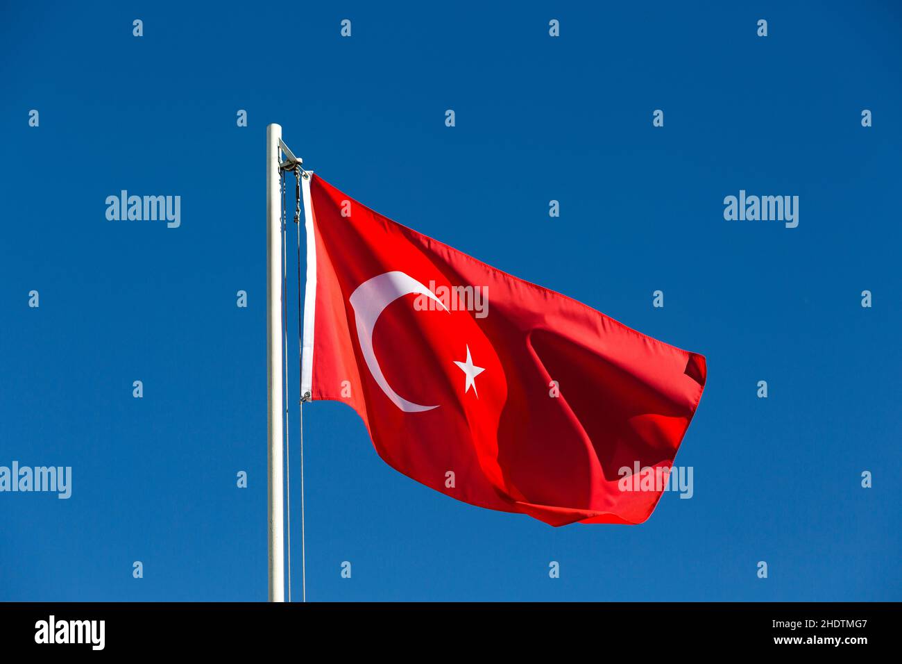 national flag, turkey, national flags, turkeys Stock Photo Alamy
