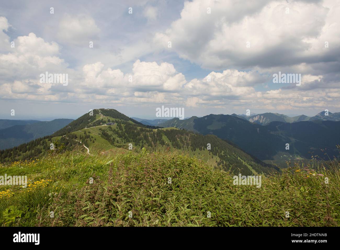 mangfall mountains, bavarian prealps, mangfallgebirges Stock Photo