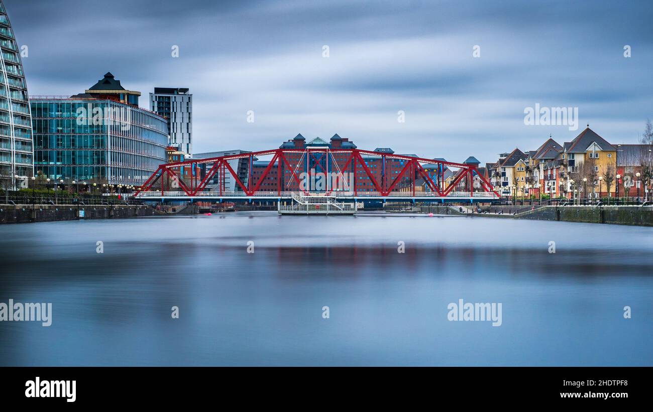manchester, Salford Quays, manchesters Stock Photo