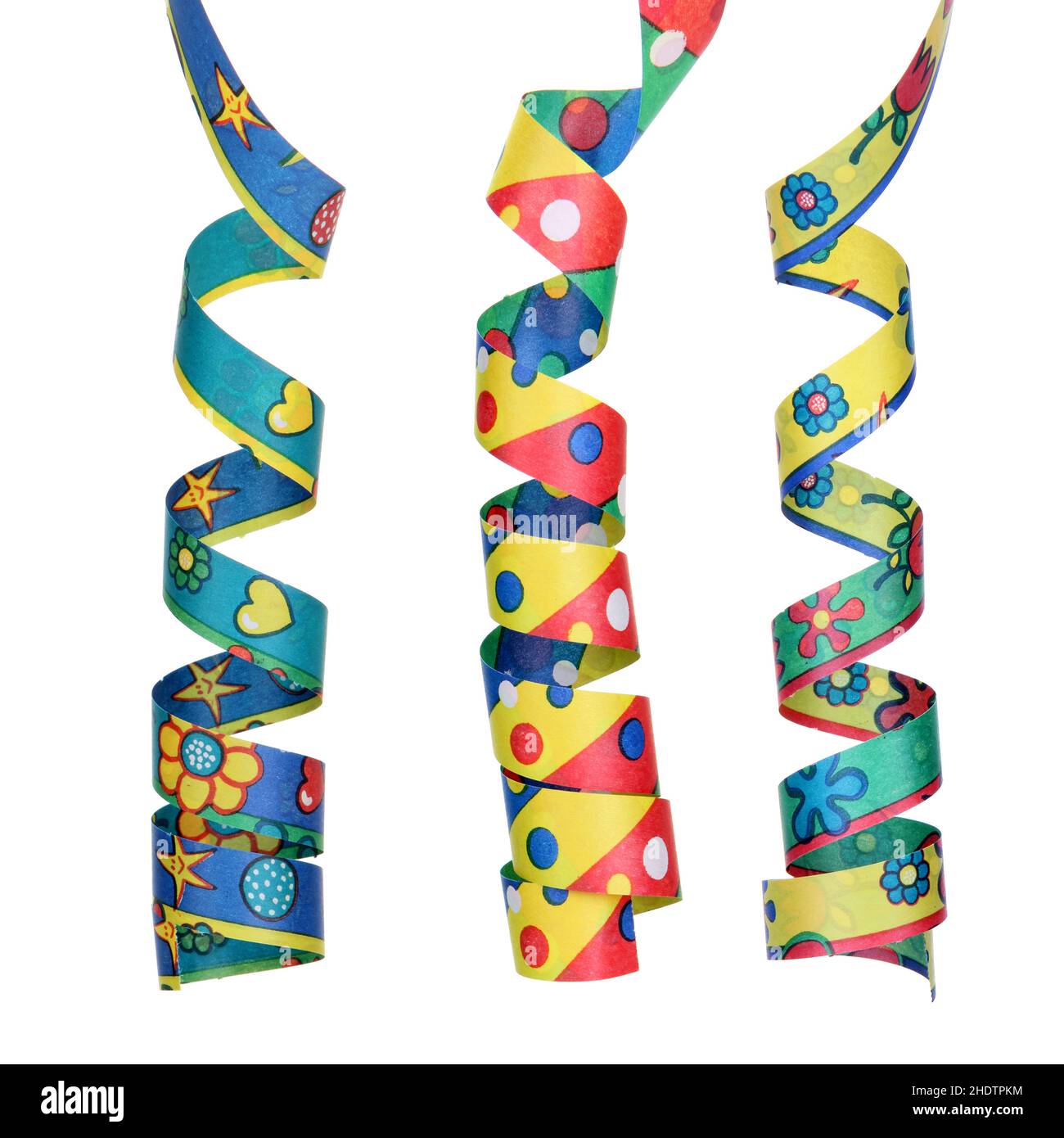 Streamers in carnival Cut Out Stock Images & Pictures Alamy