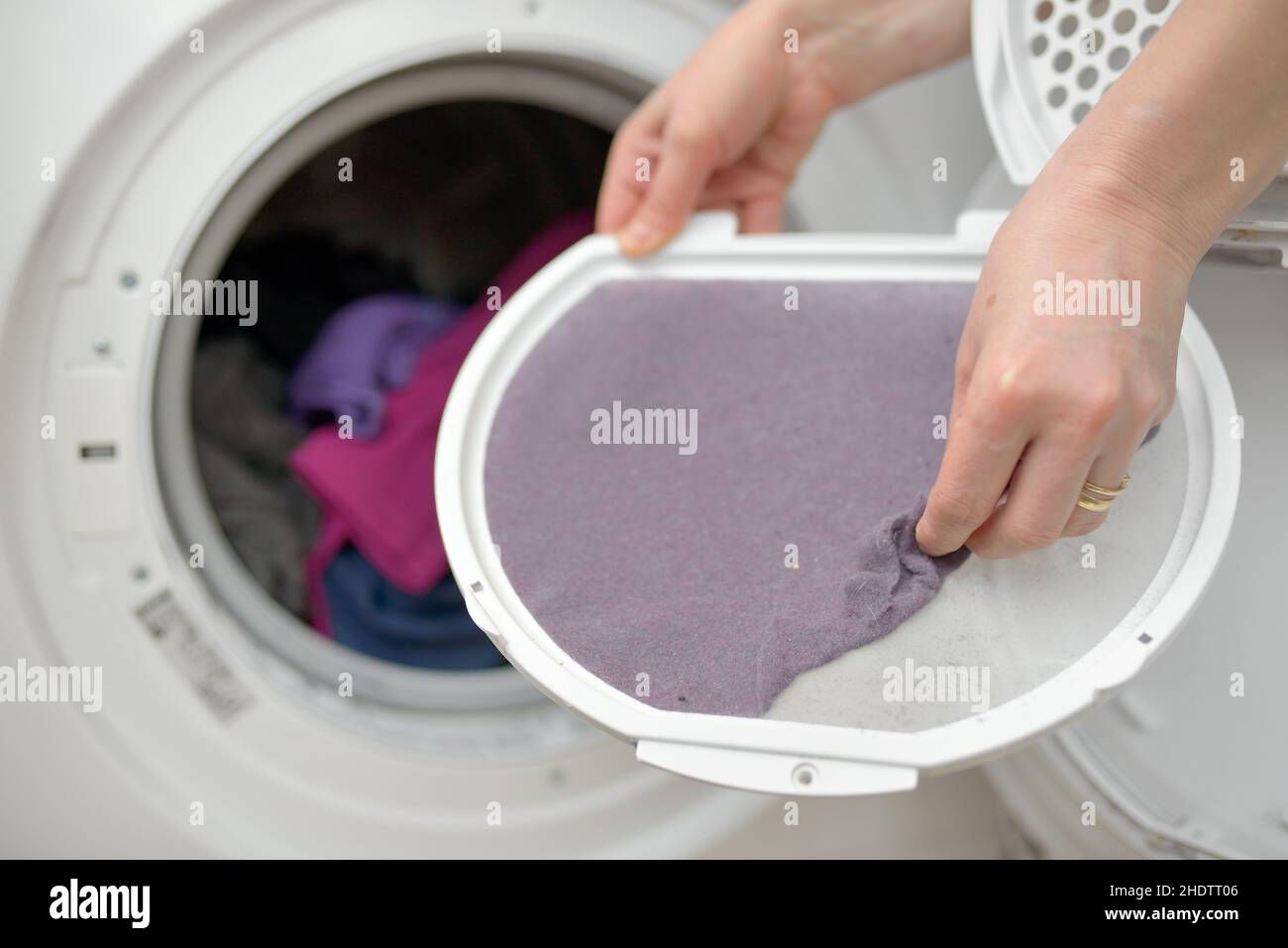 dryer, lint filter, clothes dryer, dryers Stock Photo Alamy